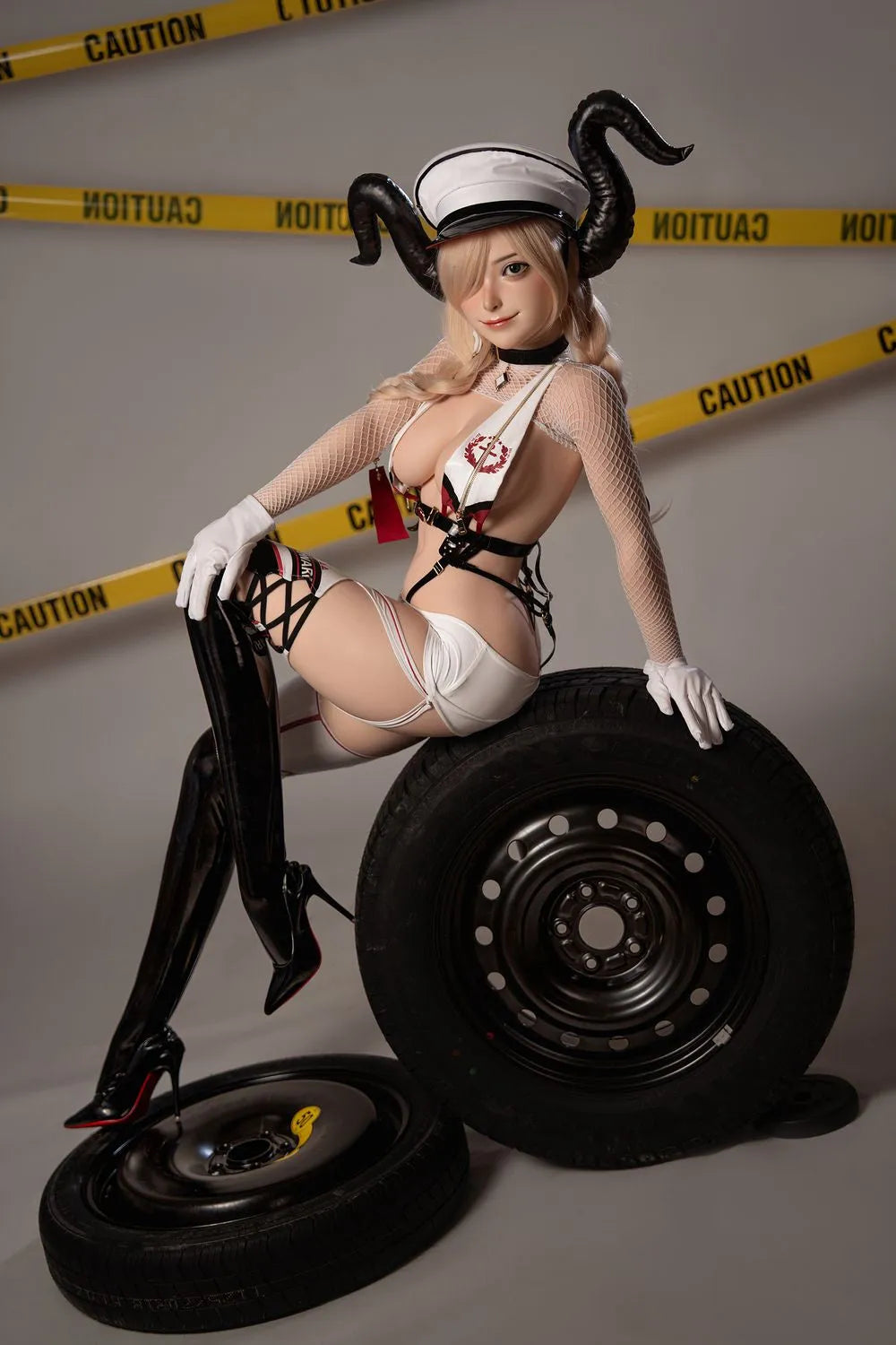 Rosretty Doll | 164cm/5ft5 Big Breasts Playful Blonde Grid Girl Realis
