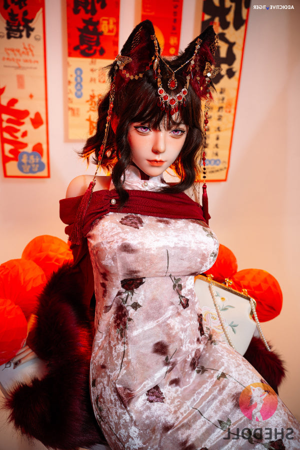 168cm/5ft8 D-cup Silicone Head Love Doll - Guxiaoyu SHEDOLL