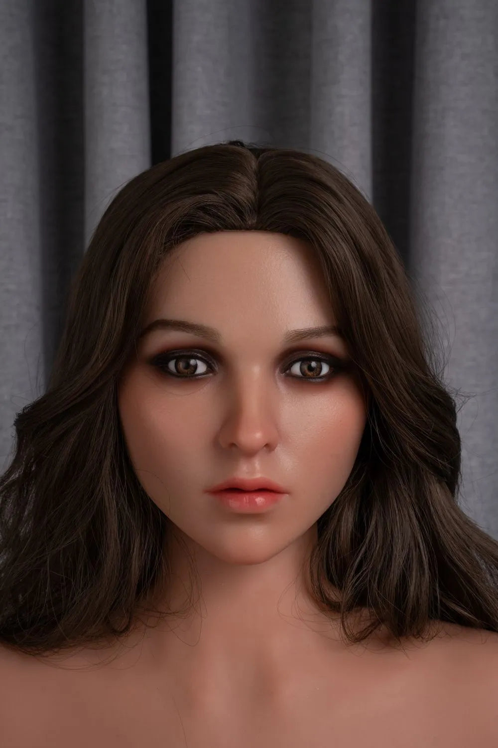 ZELEX? 168cm (5.5') GE106#-1 E-Breasts Silicone Head+TPE Body (NO.2844)