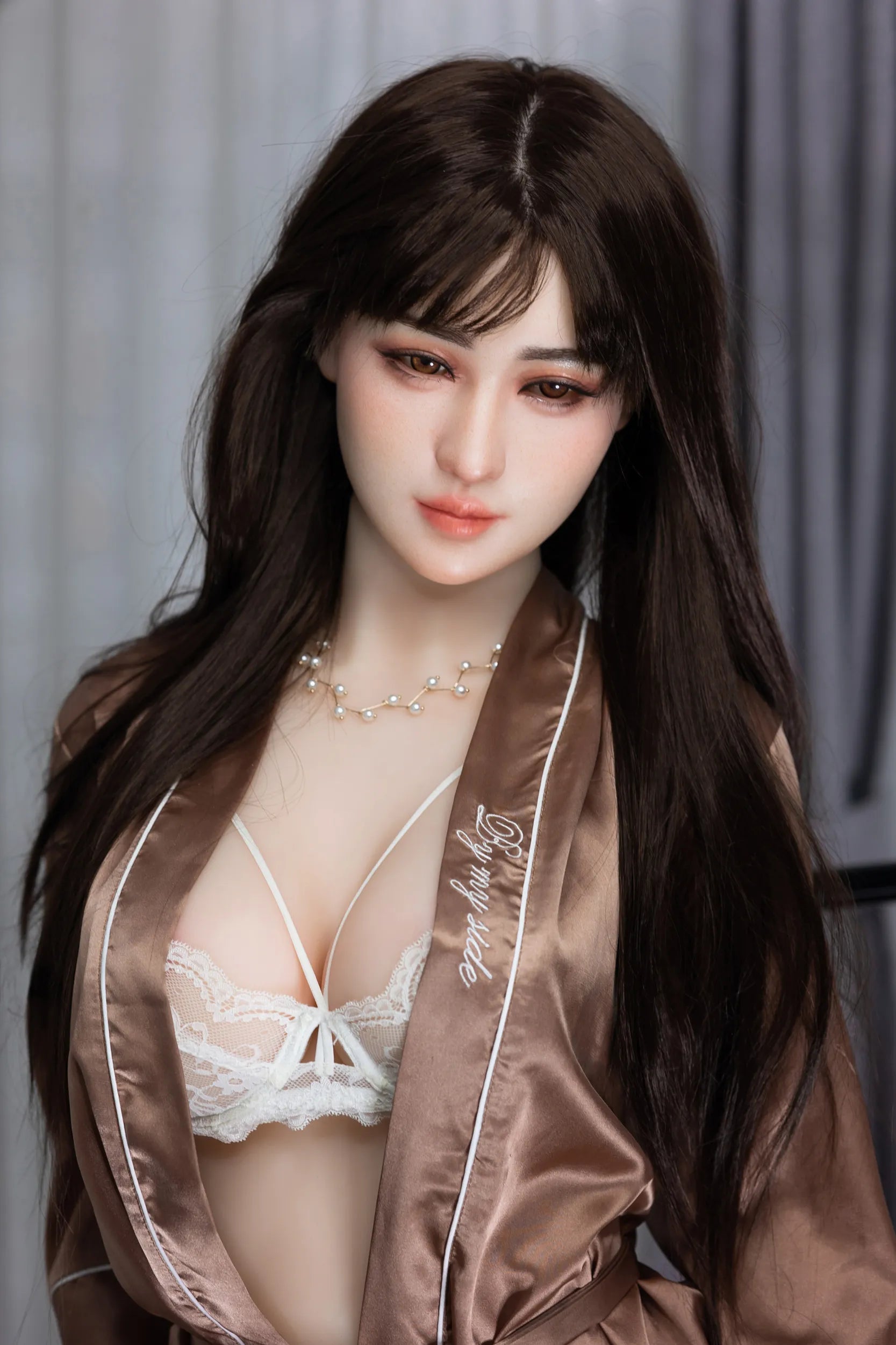 AIBEI | 158cm/5ft2 Big Breasts Silicone Head Japanese Sex Doll - Olivia
