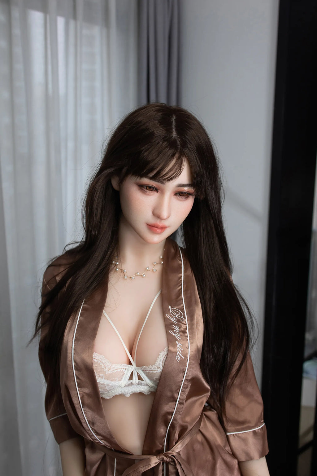 AIBEI | 158cm/5ft2 Big Breasts Silicone Head Japanese Sex Doll - Olivia