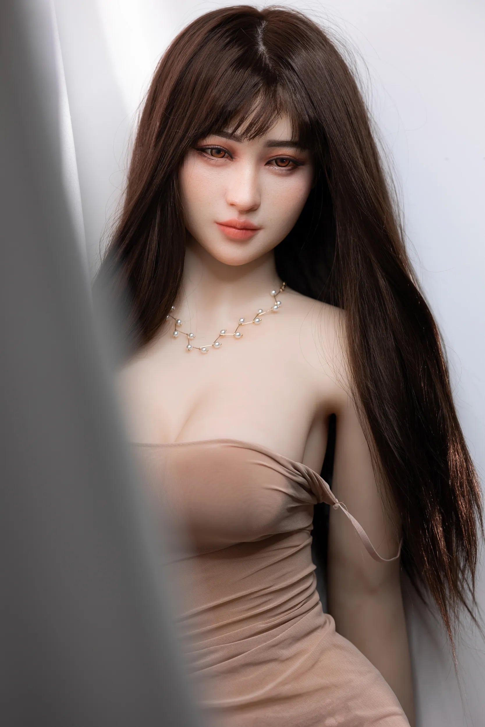 AIBEI | 158cm/5ft2 Big Breasts Silicone Head Japanese Sex Doll - Olivia