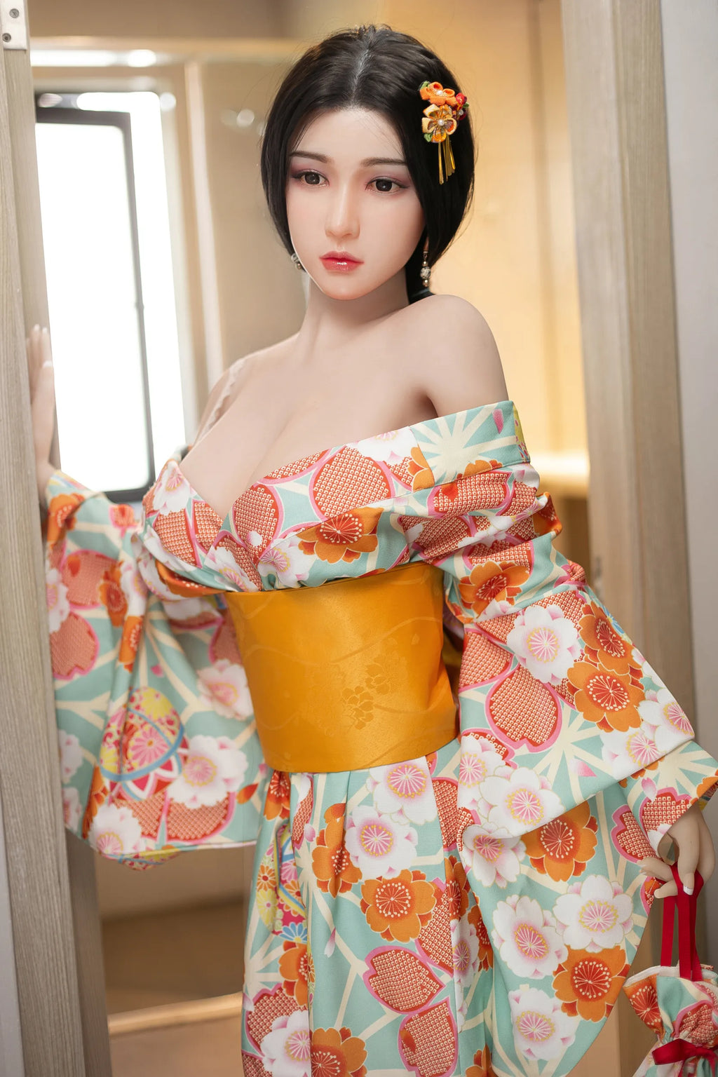 AIBEI | 158cm/5ft2 Medium Breast Silicone Head Doll - Nicole