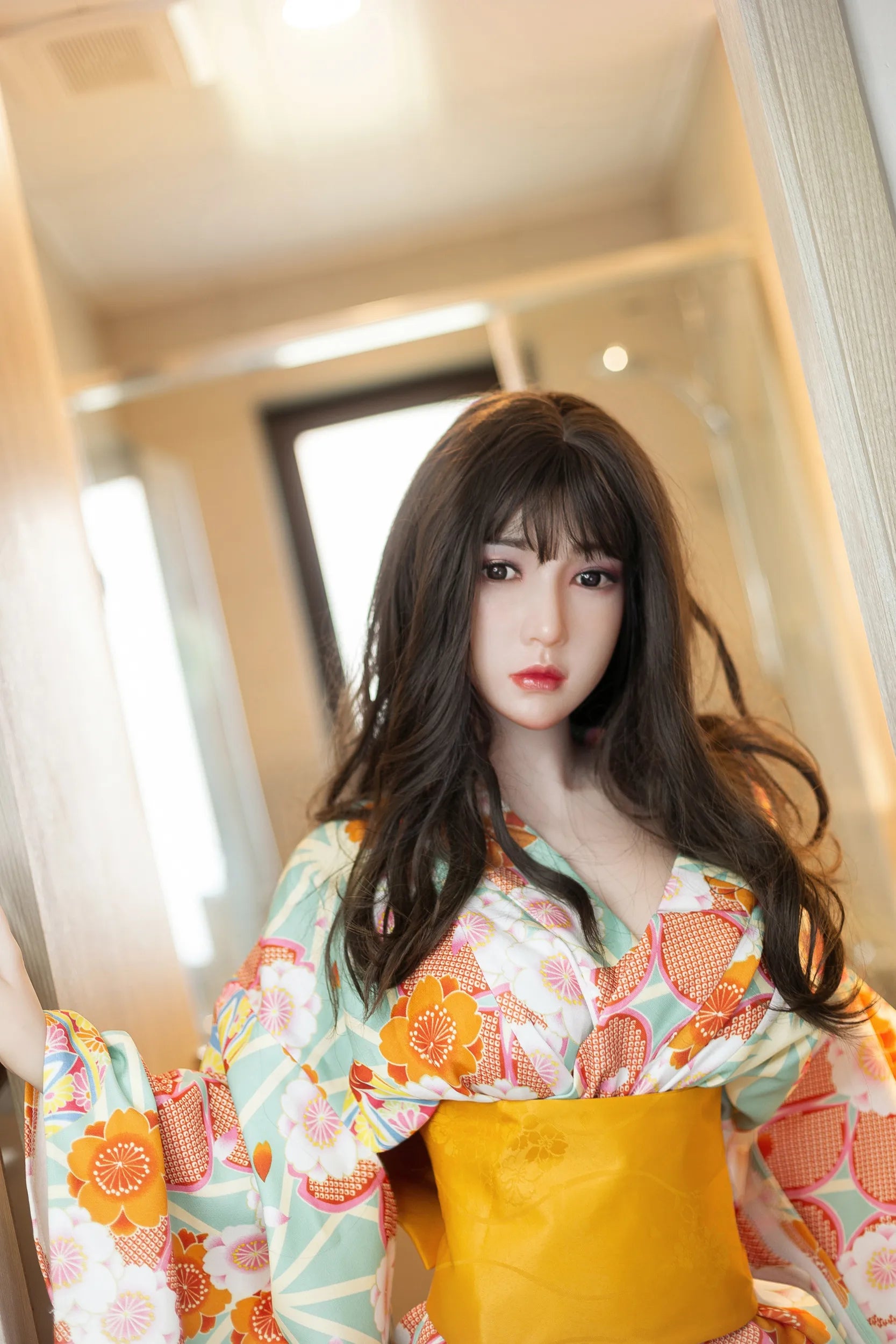 AIBEI | 158cm/5ft2 Medium Breast Silicone Head Doll - Nicole