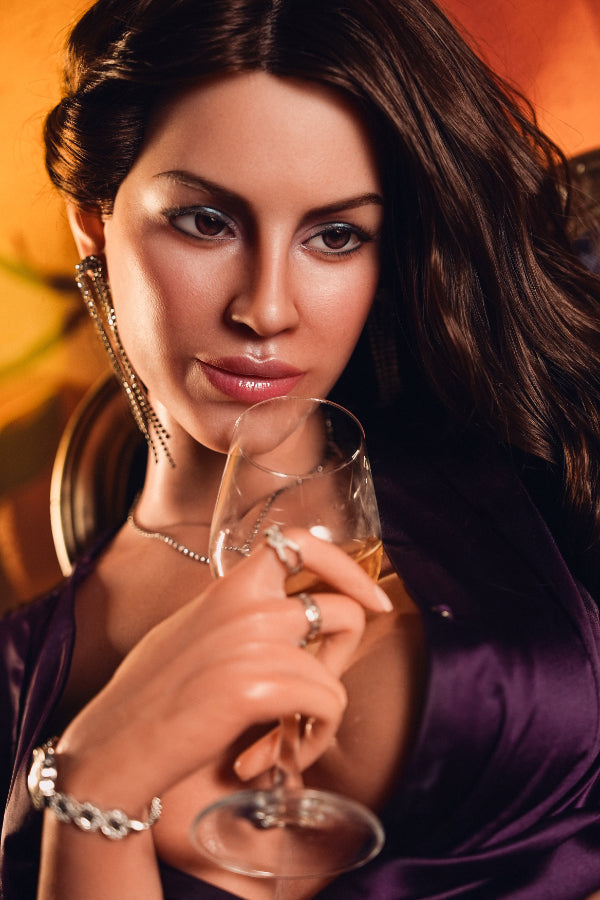 170cm/5ft7 E-Cup Blonde Full Silicone Sex Doll - T54 Margaret Top Fire