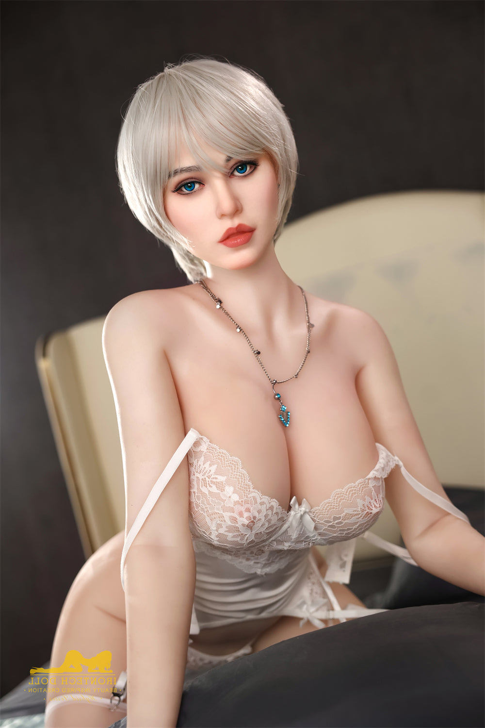 159cm/5ft3 F-Cup TPE Sex Doll with S2 Silicone Head Irontech