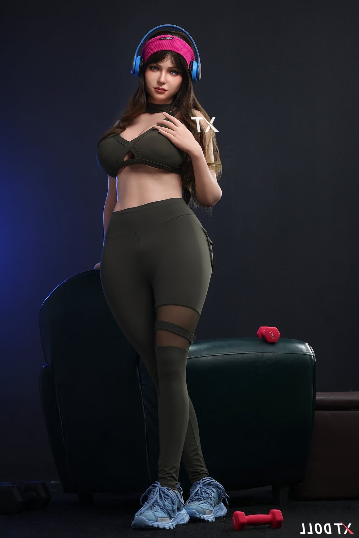 166cm/5ft5 H-Cup Silicone Sex Doll Natalie - Head #XT-31-B