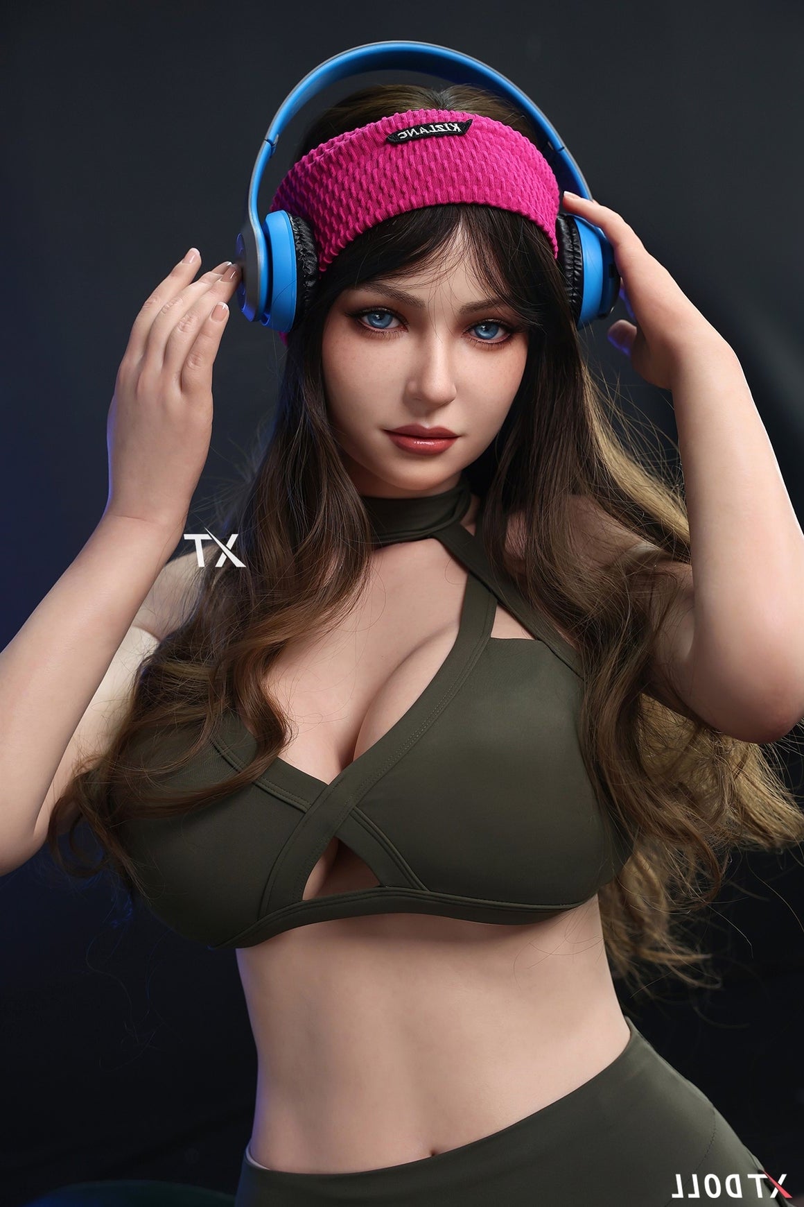 166cm/5ft5 H-Cup Silicone Sex Doll Natalie - Head #XT-31-B