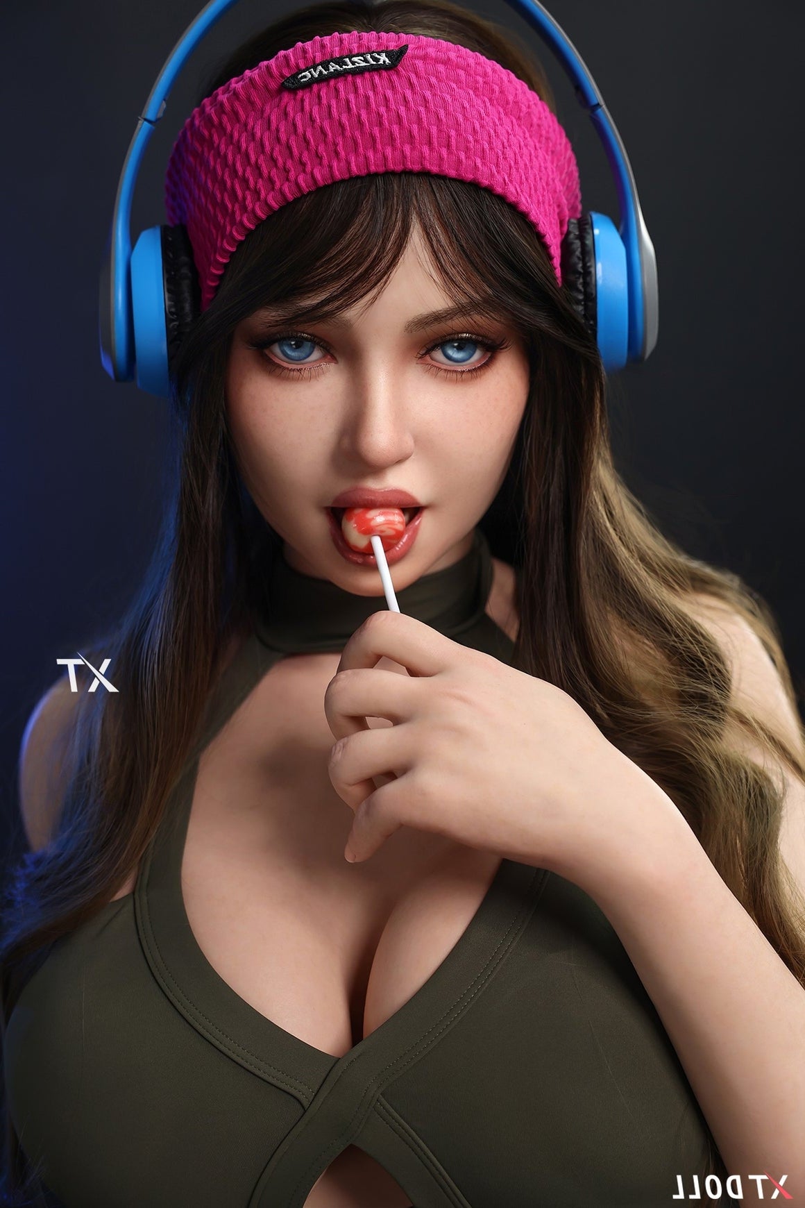 166cm/5ft5 H-Cup Silicone Sex Doll Natalie - Head #XT-31-B