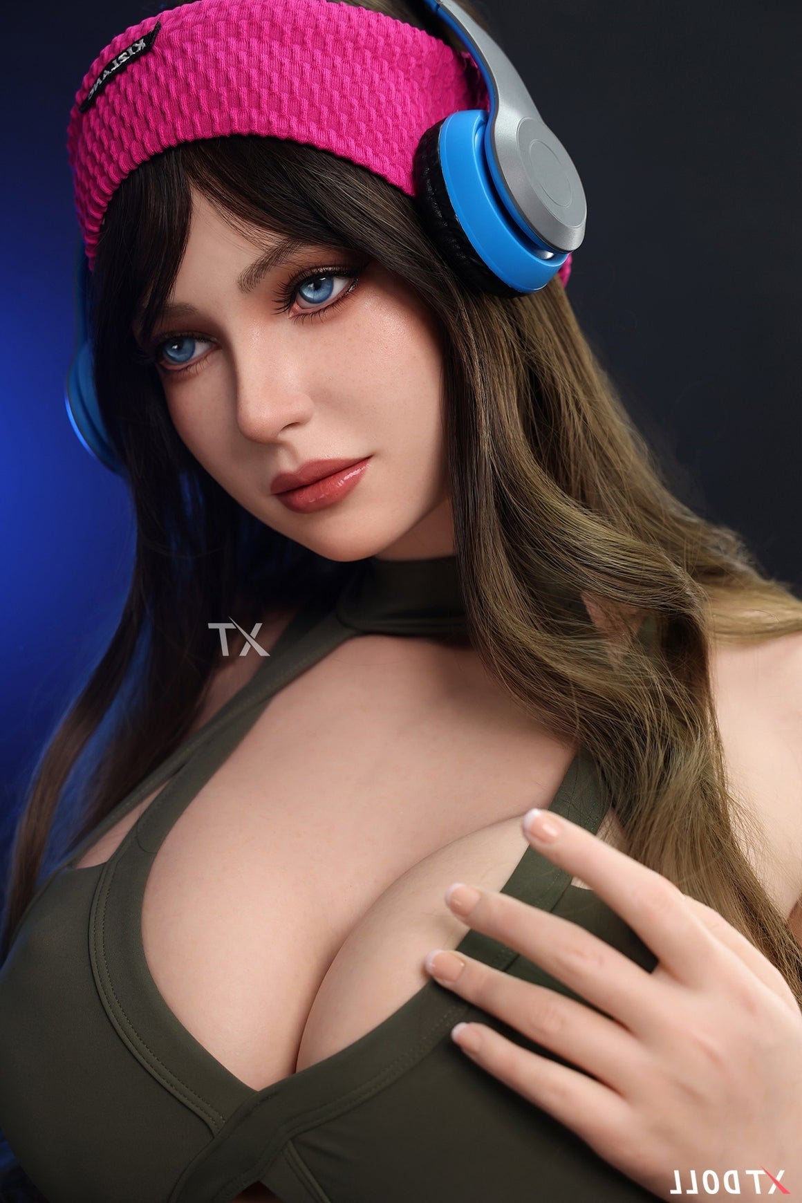 166cm/5ft5 H-Cup Silicone Sex Doll Natalie - Head #XT-31-B