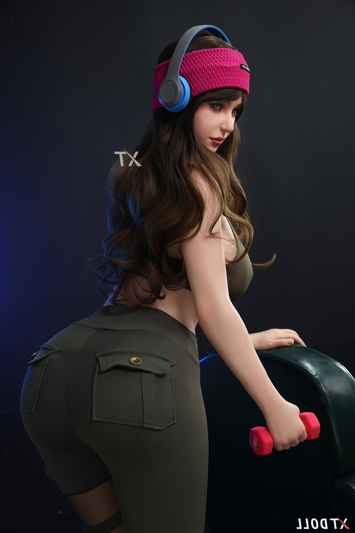 166cm/5ft5 H-Cup Silicone Sex Doll Natalie - Head #XT-31-B