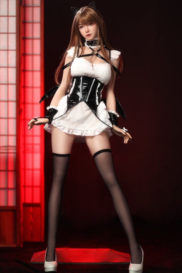 160cm/5ft3 E-cup Japanese Silicone Head Sex Doll – M10 SY