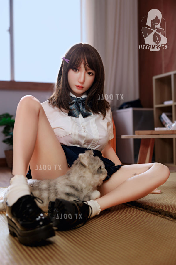 157cm/5ft2 D-cup Japanese Full Silicone Sex Doll - Serene XT
