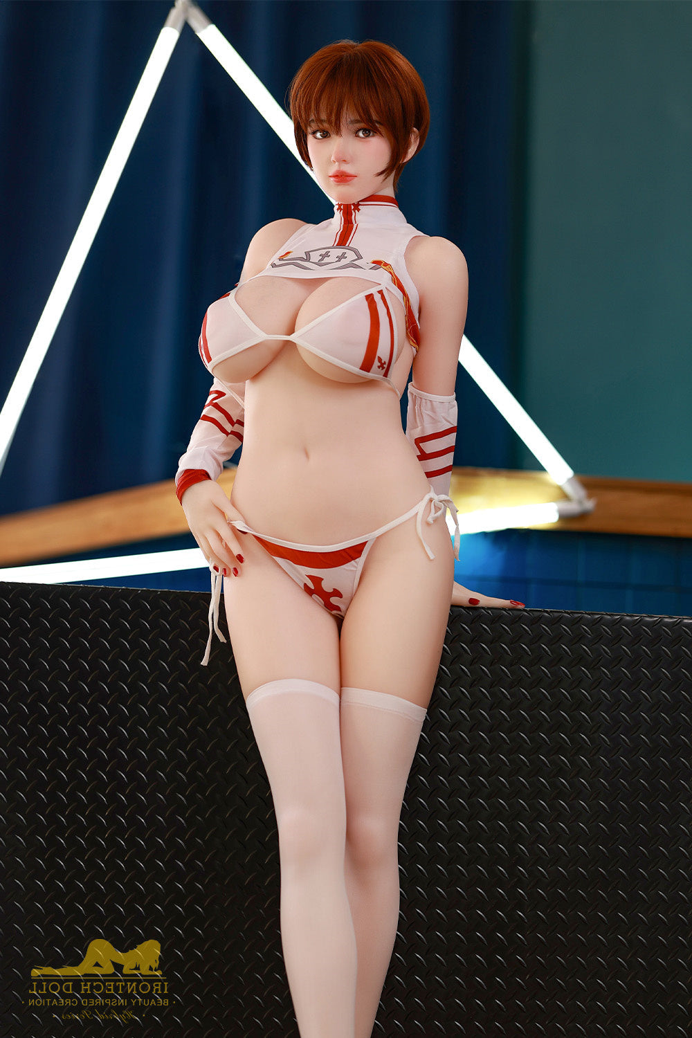 163cm/5ft4 I-Cup TPE Japanese Sex Doll with S36 Silicone Head Irontech