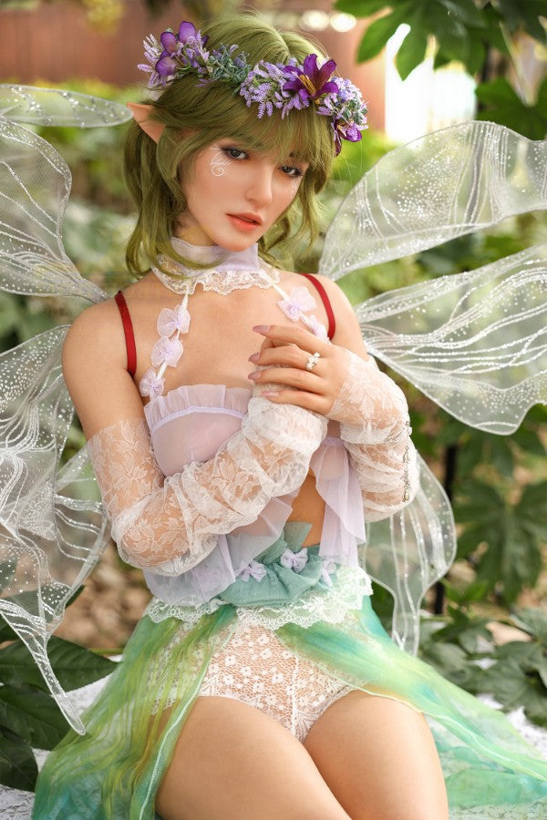 167cm/5ft6 E-Cup Big Tits Fairy Silicone Sex Doll - S48 Irontech