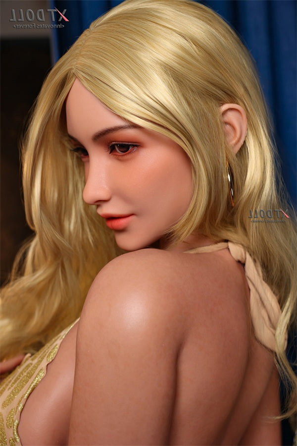 166cm/5ft5 H-Cup Silicone Sex Doll Head XT-46 - Belle