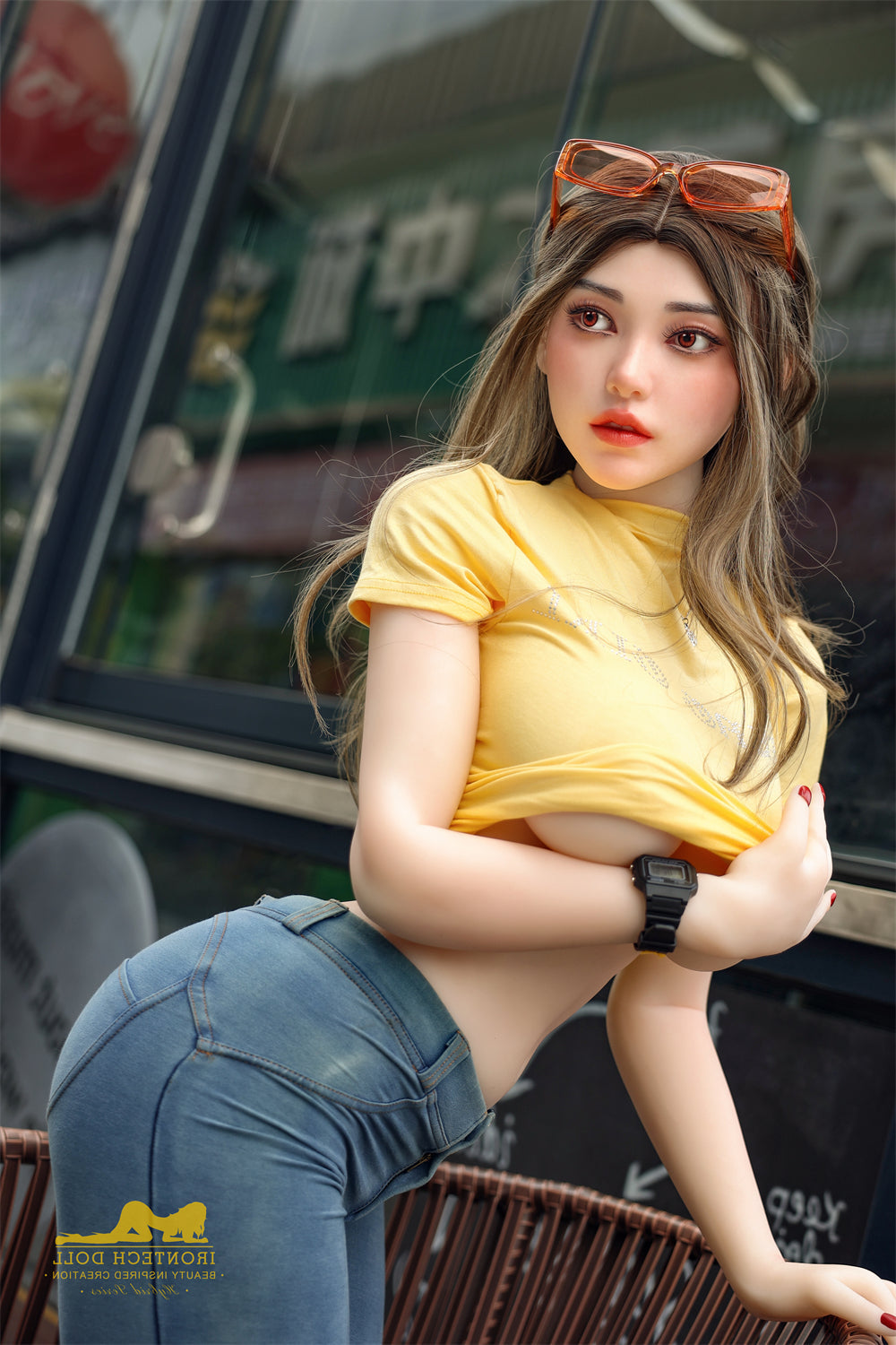 159cm/5ft3 F-Cup TPE Sex Doll with S40 Silicone Head Irontech