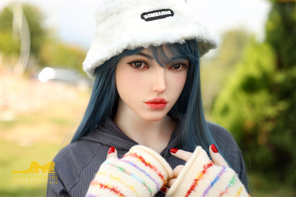 159cm/5ft3 F-Cup Big Boobs TPE Sex Doll with S41 Silicone Head Irontech