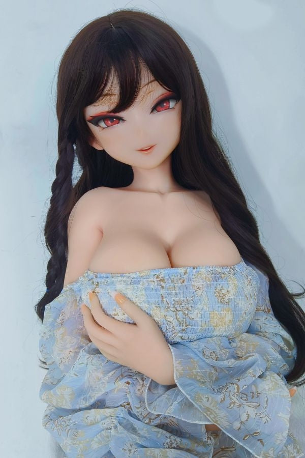 148cm/ 4ft9 Anime Hentai Silicone Sex Doll – Kira Yumiko - ElsaBabe