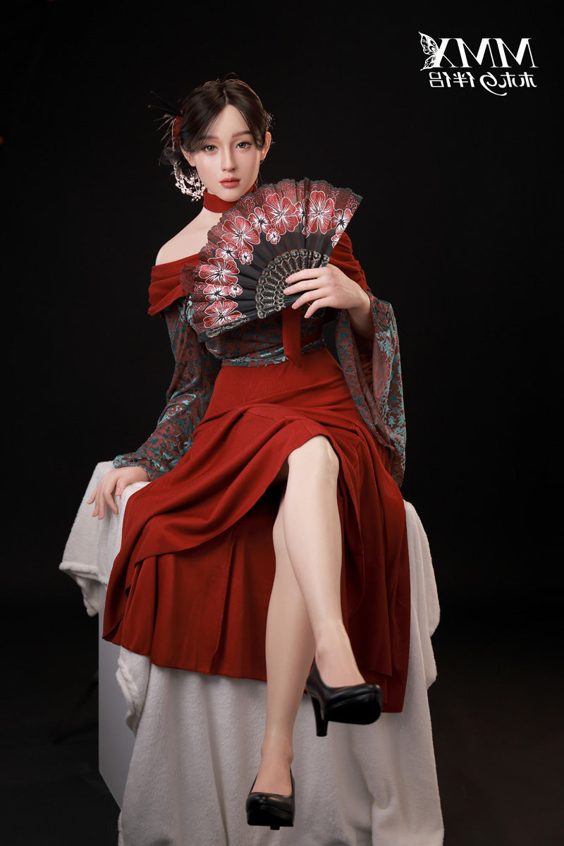 163cm/5ft4 E-Cup Full Silicone Chinese Sex Doll - Mengqi MMX