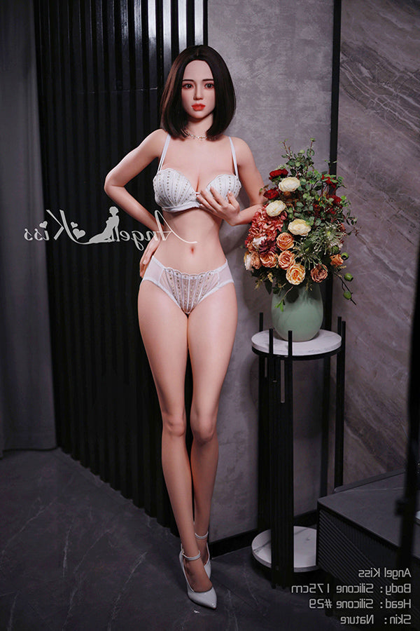 175cm/5ft9 D-cup Cute Silicone Sex Doll – #29 Angelkiss