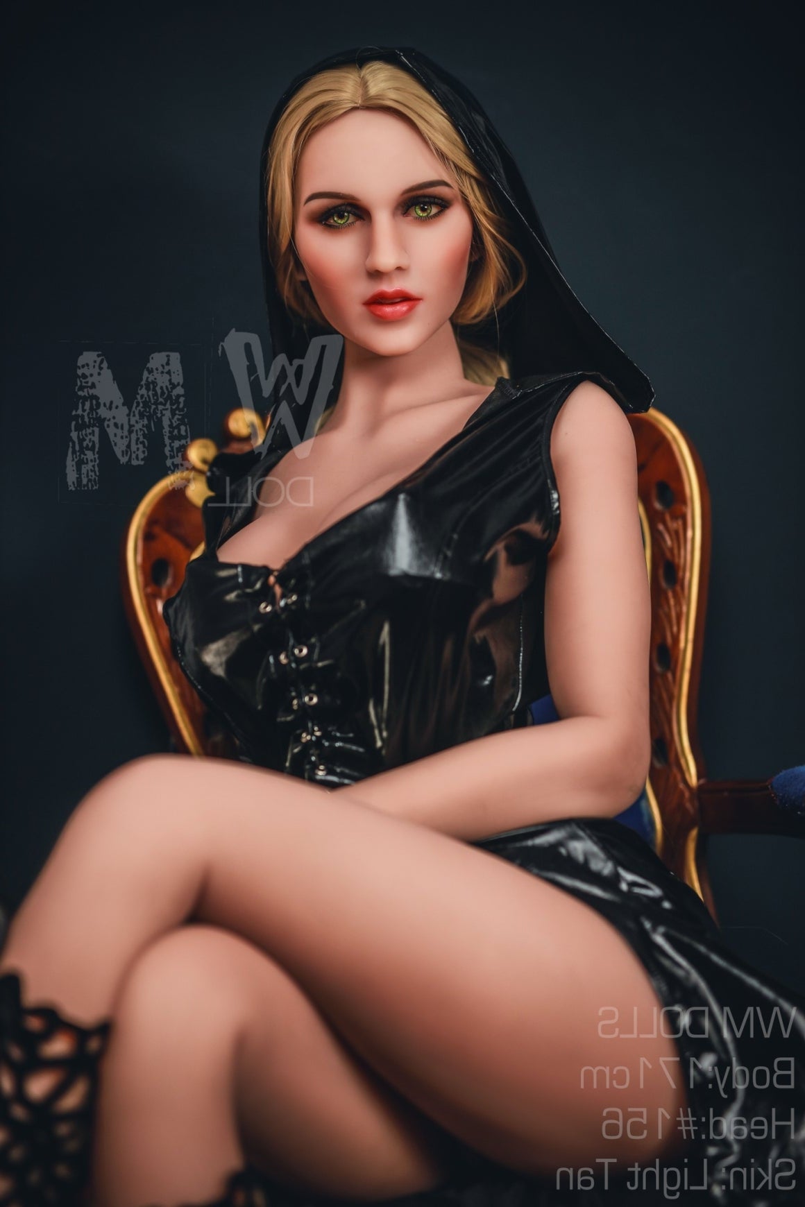 171cm/5ft7 J-cup Light Tanned Blonde TPE Sex Doll with #156 Head B WM