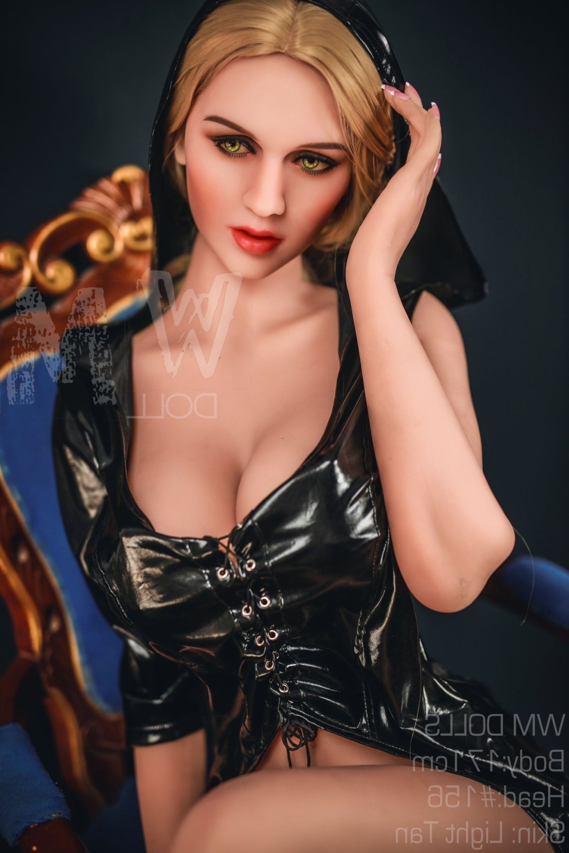 171cm/5ft7 J-cup Light Tanned Blonde TPE Sex Doll with #156 Head B WM