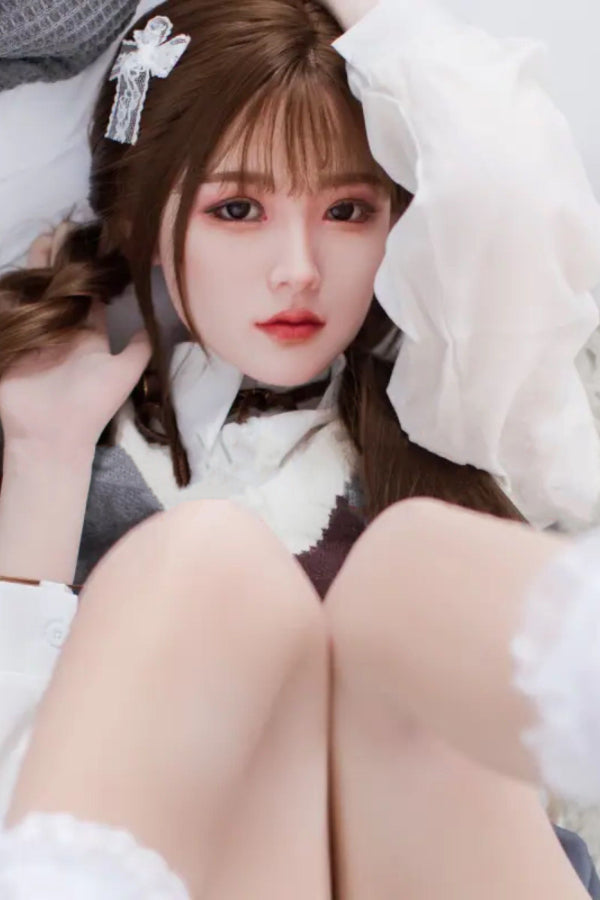 150cm/4ft11 D-cup Japanese Silicone Head Sex Doll - A35 Sora JX