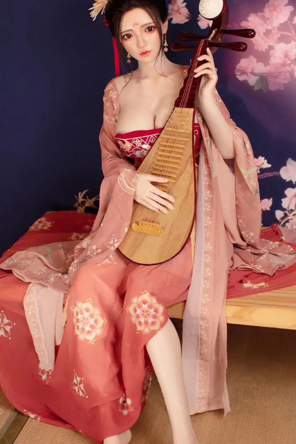 150cm/4ft11 D-cup Silicone Head Sex Doll - A34 Qi JX