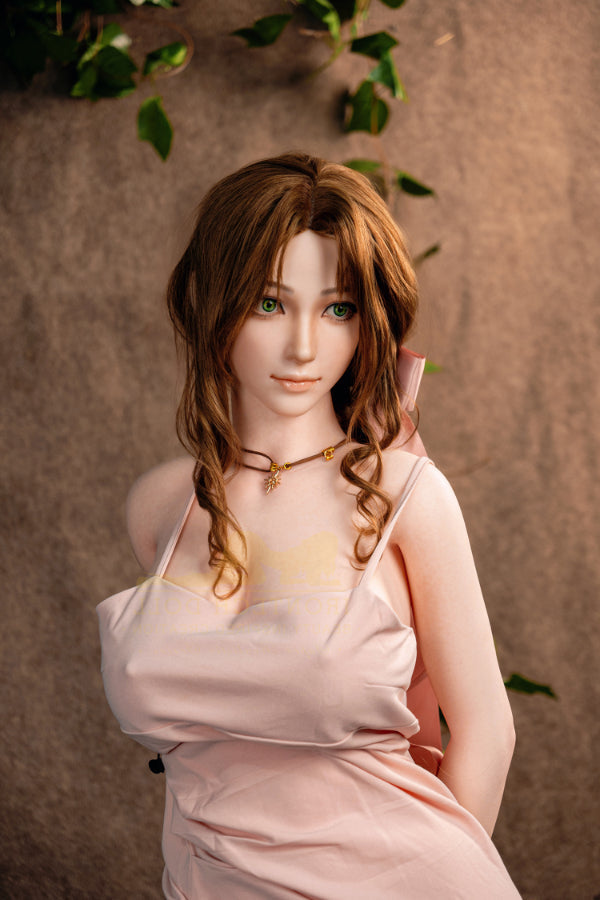 165cm/5ft5 G-Cup Aerith Silicone Sex Doll - S32 Kitty Irontech