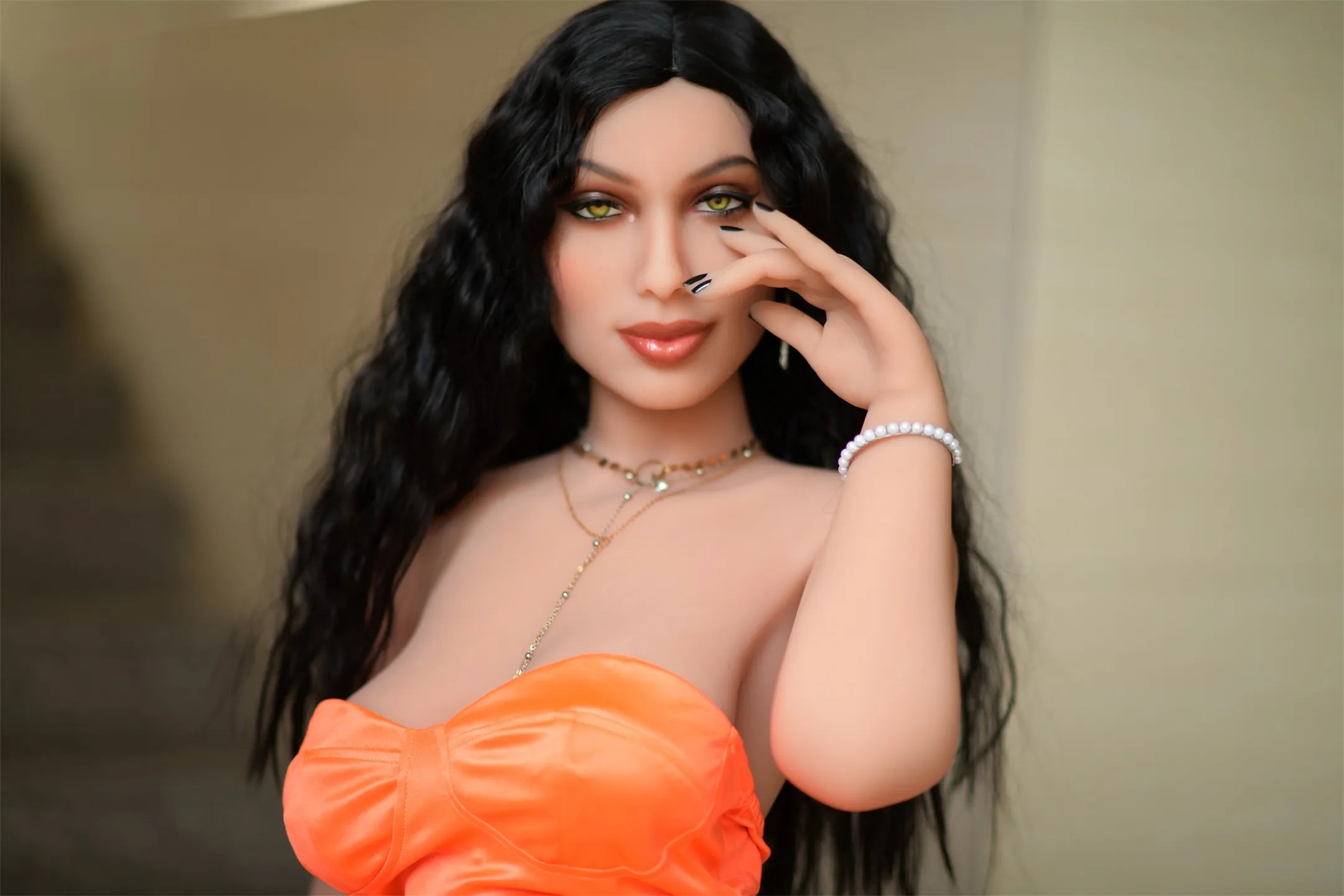 6YE | Urith - 4ft11/151cm Big Breasts Black Hair Plump Sex Doll