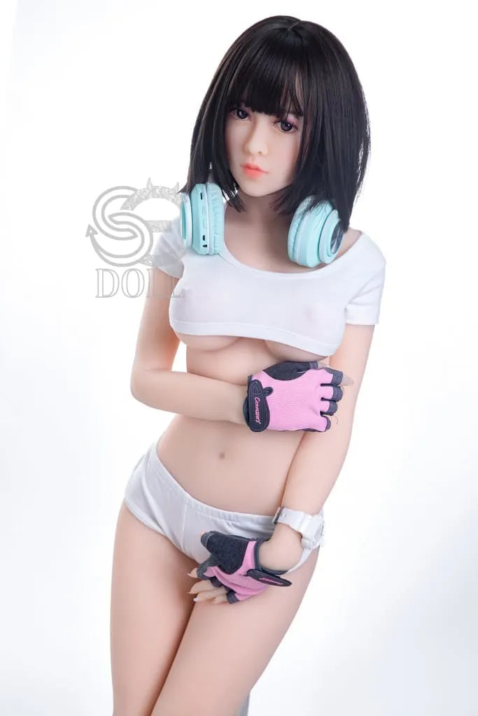 Miku 151cm / 4ft11 E-Breasts TPE Sex Dolls Model Props (NO.2191)