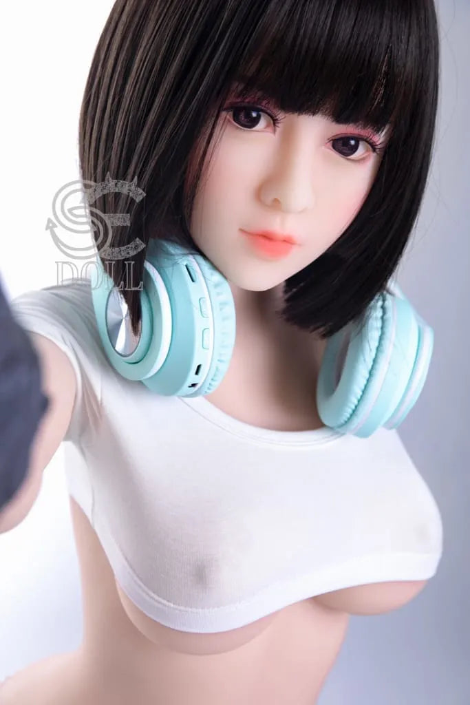Miku 151cm / 4ft11 E-Breasts TPE Sex Dolls Model Props (NO.2191)