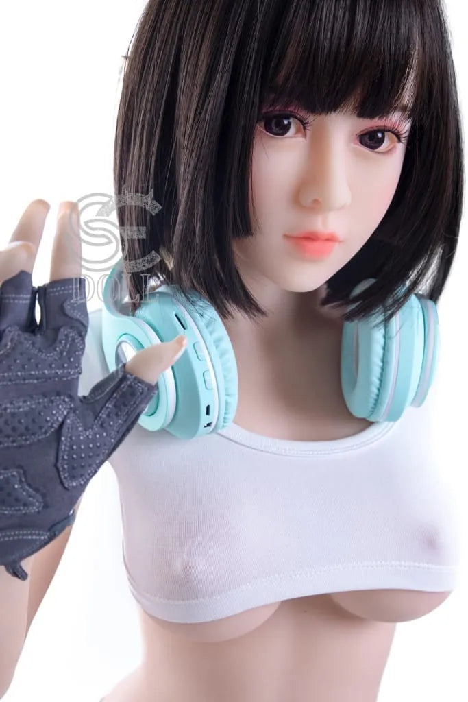Miku 151cm / 4ft11 E-Breasts TPE Sex Dolls Model Props (NO.2191)