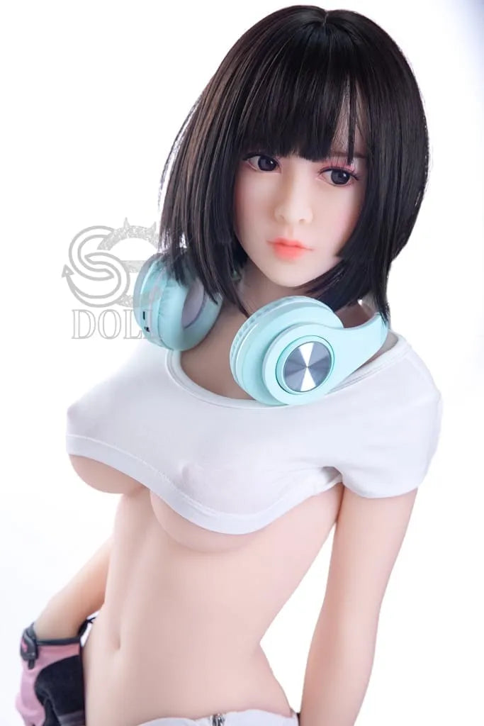 Miku 151cm / 4ft11 E-Breasts TPE Sex Dolls Model Props (NO.2191)