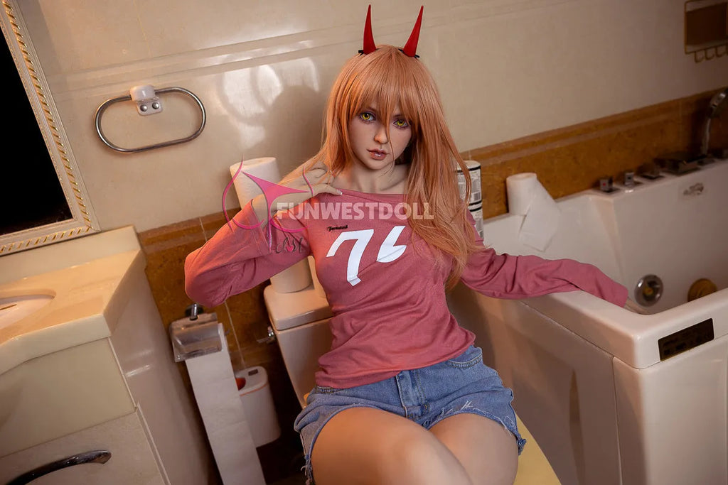FUNWEST? 159cm(5.2') 036# A-Breasts TPE Sex Doll FWD070 - Lily