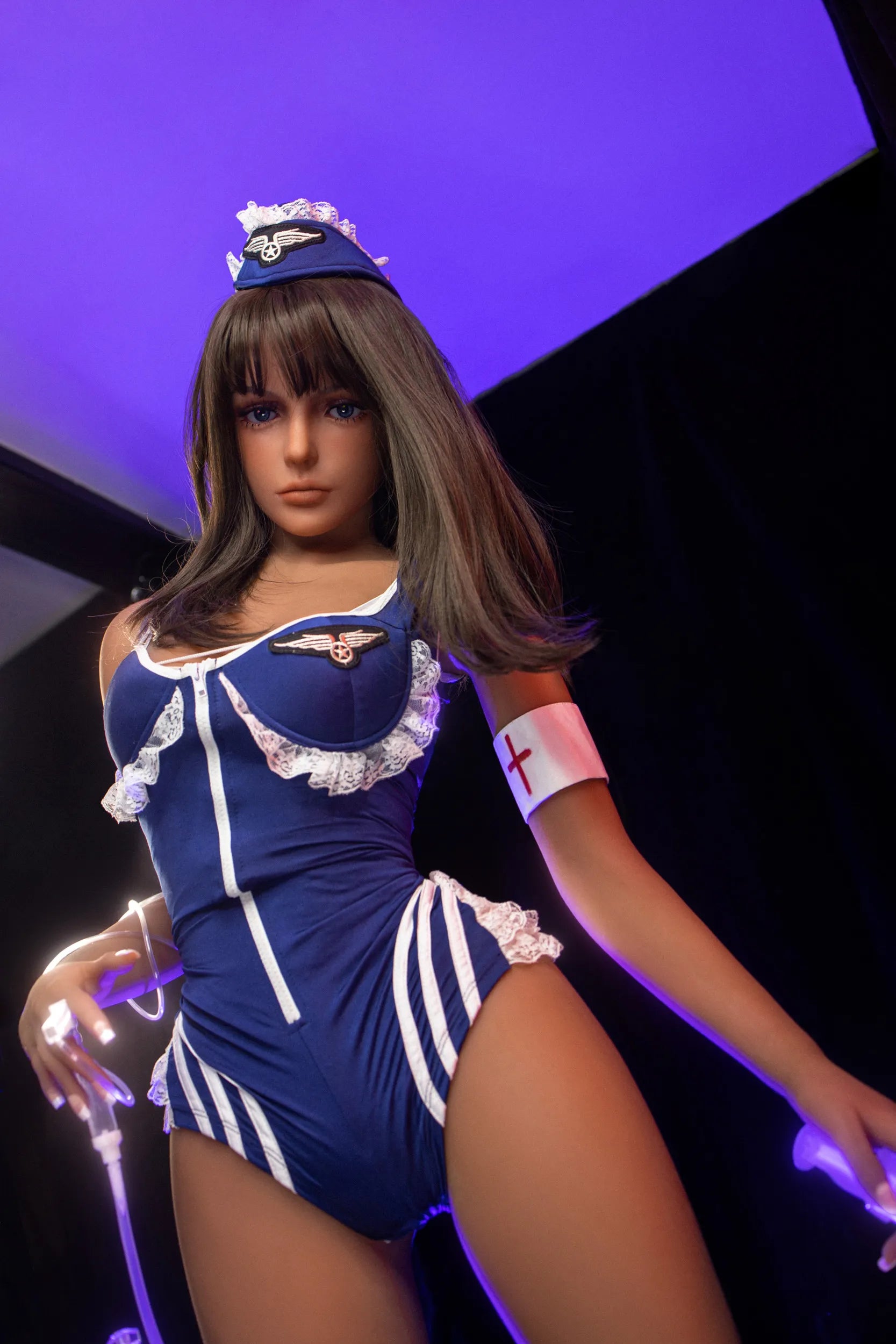 AIBEI | Norma-158cm (5ft 2) Cosplay Style Small Breast Sex Doll With Long Straight Hair