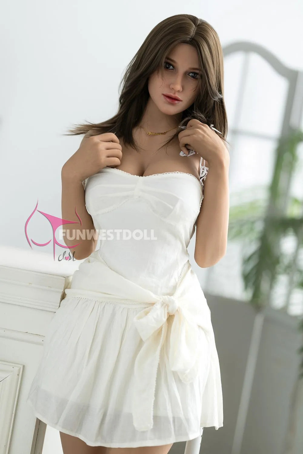 FUNWEST? Skylar 157cm (5ft2) 044# G Sexy TPE European Sex Doll FWD097
