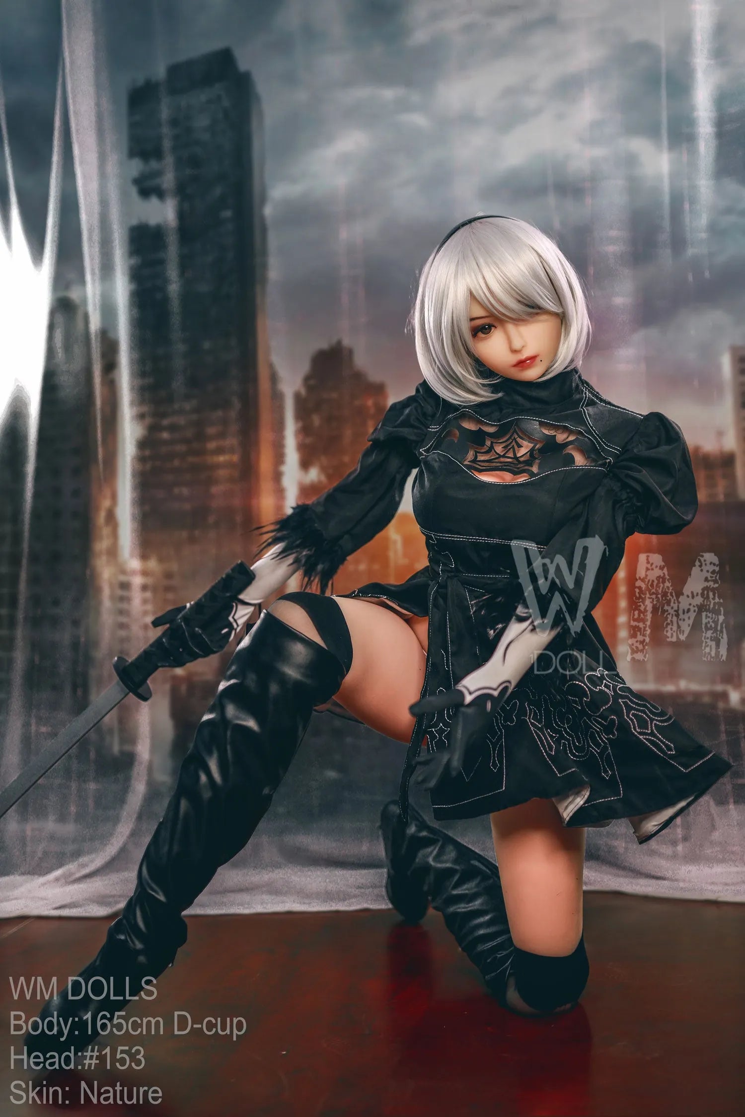 WM | 2B Anime 5ft 5/ 165cm D Cup Cosplay Sex Doll