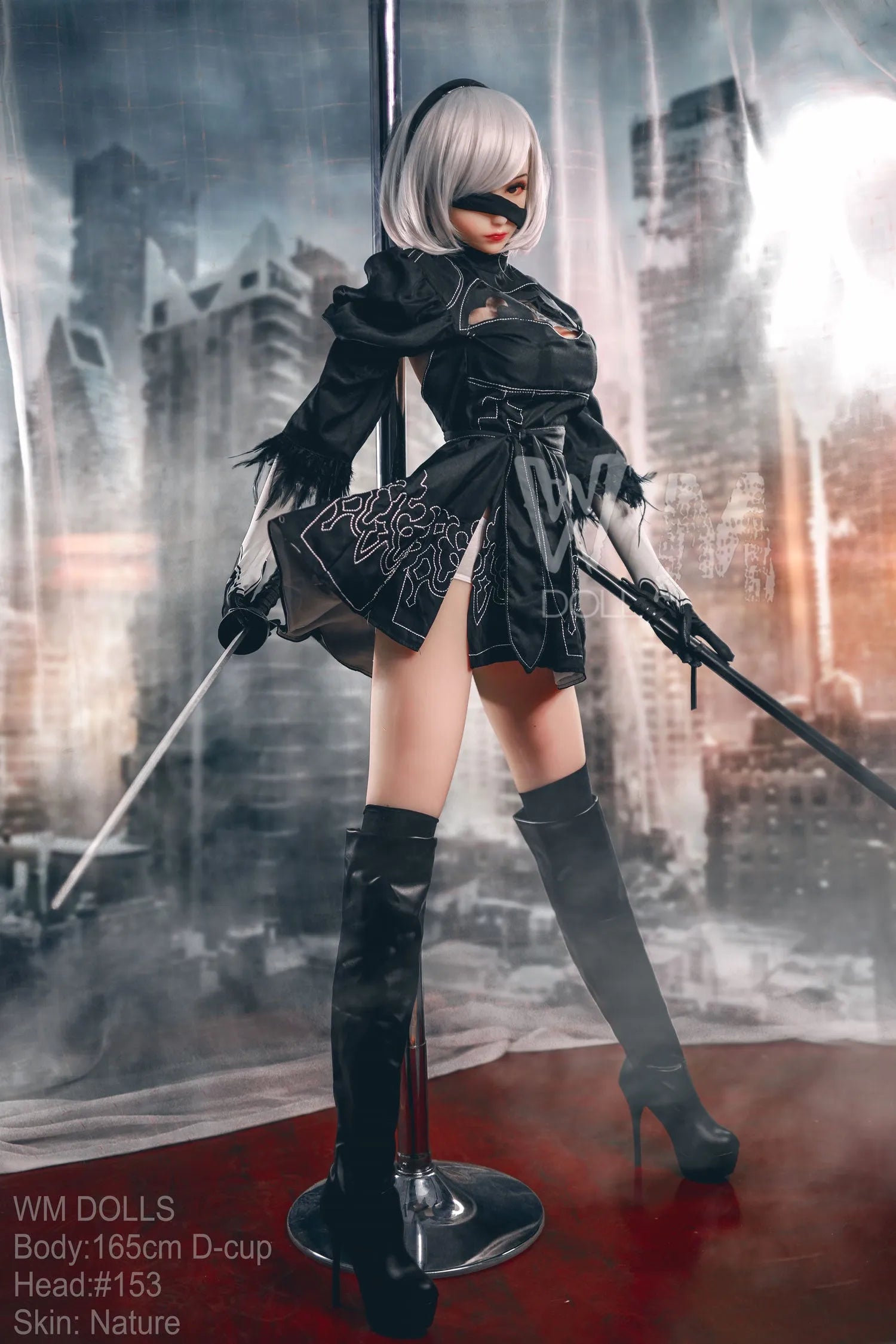 WM | 2B Anime 5ft 5/ 165cm D Cup Cosplay Sex Doll