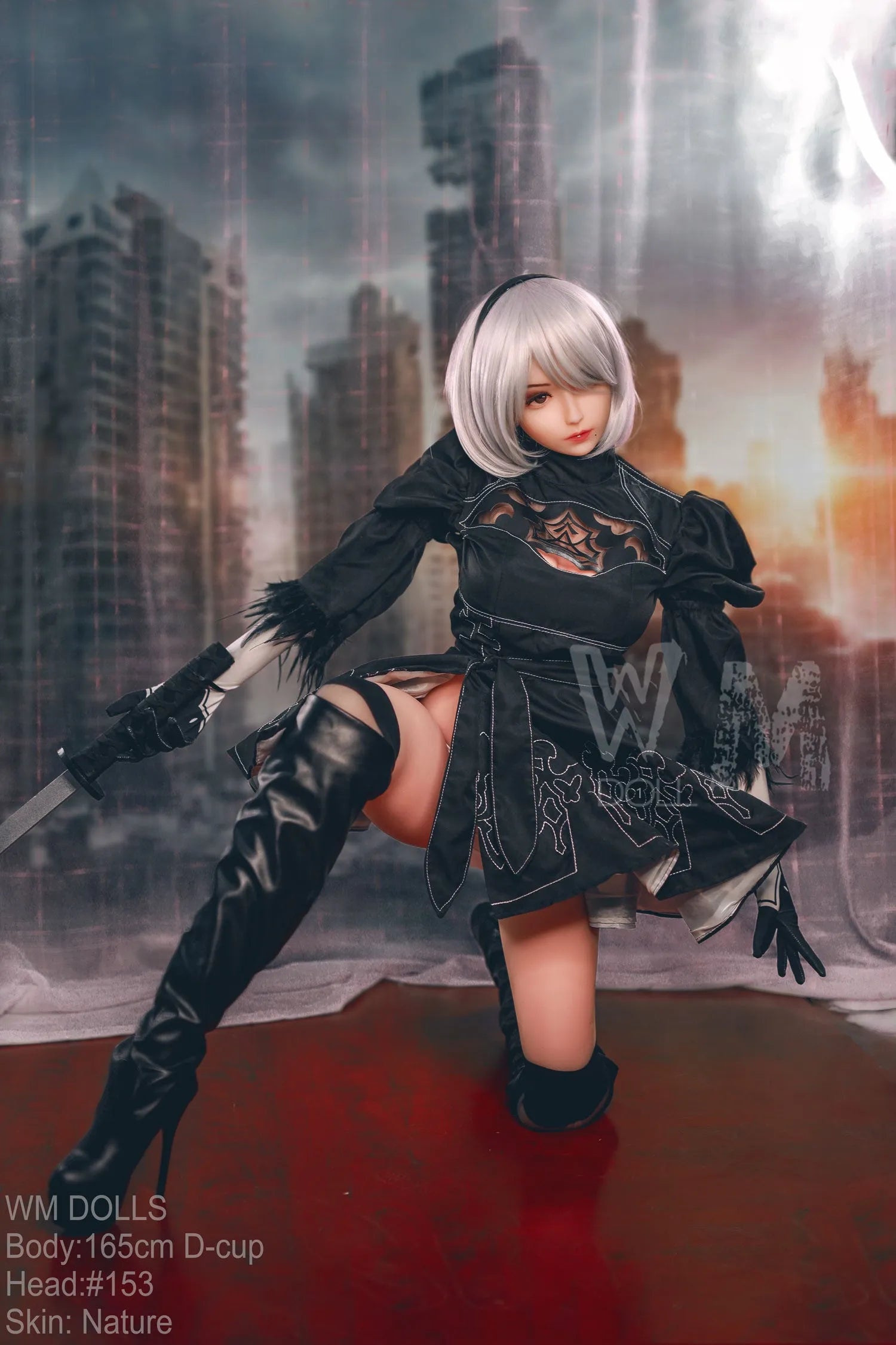 WM | 2B Anime 5ft 5/ 165cm D Cup Cosplay Sex Doll