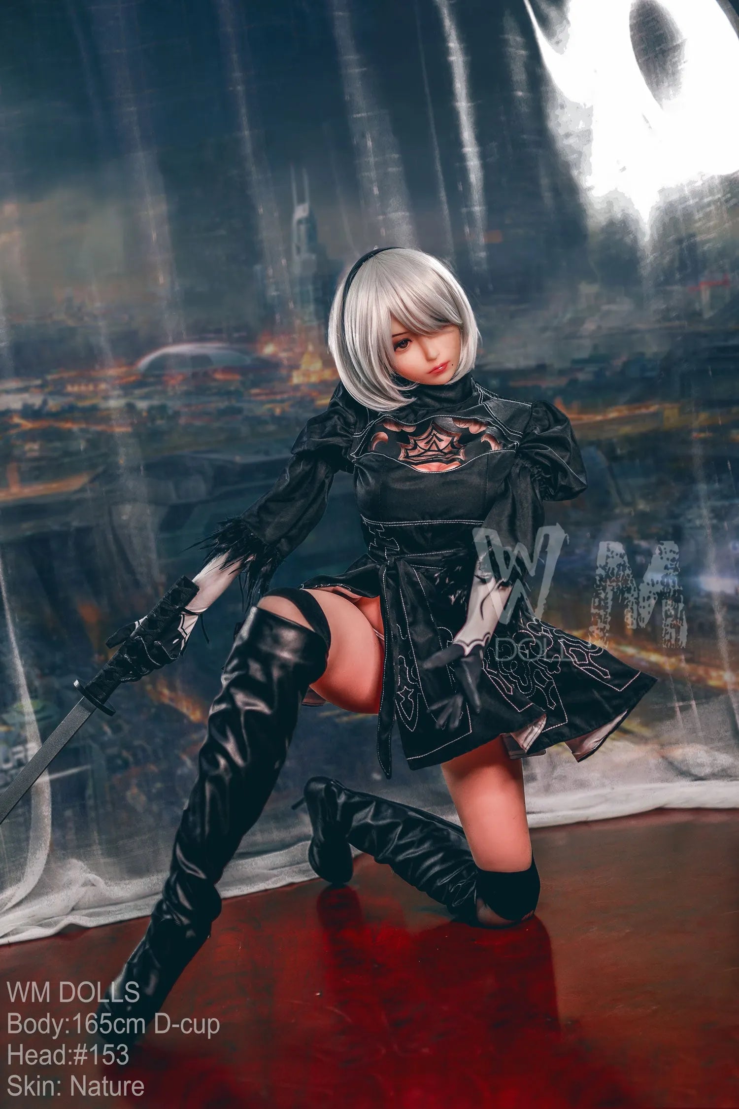 WM | 2B Anime 5ft 5/ 165cm D Cup Cosplay Sex Doll
