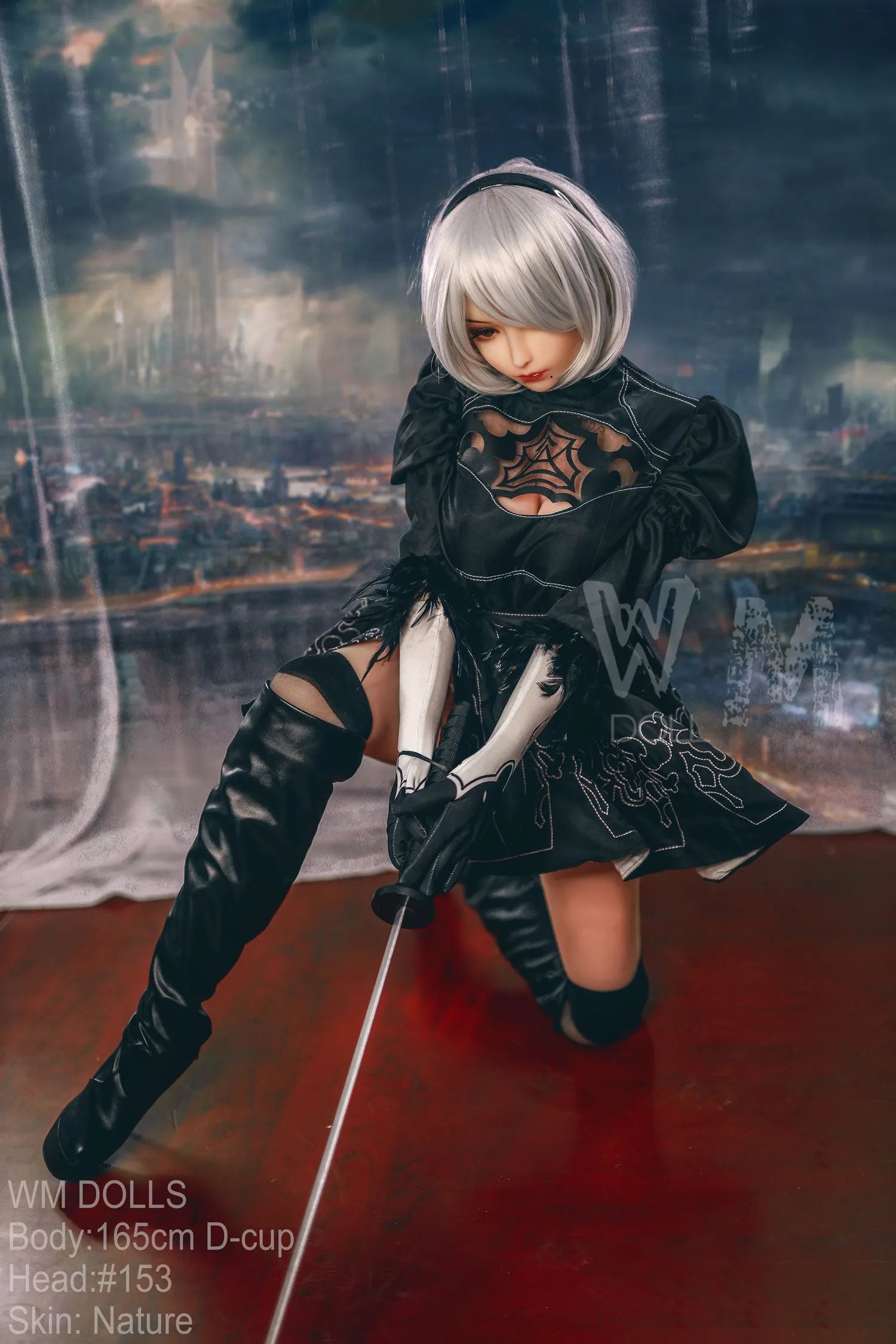 WM | 2B Anime 5ft 5/ 165cm D Cup Cosplay Sex Doll