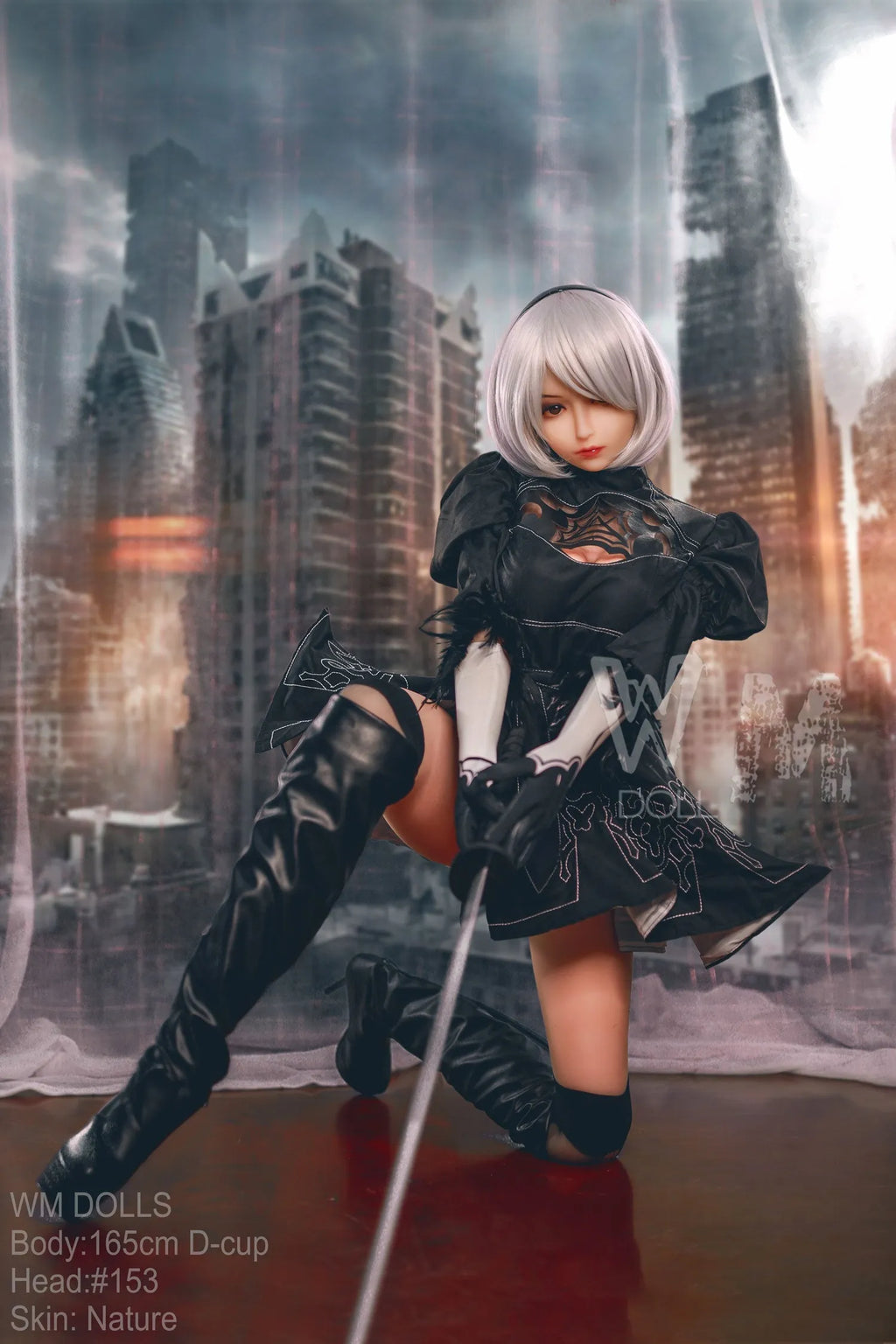 WM | 2B Anime 5ft 5/ 165cm D Cup Cosplay Sex Doll