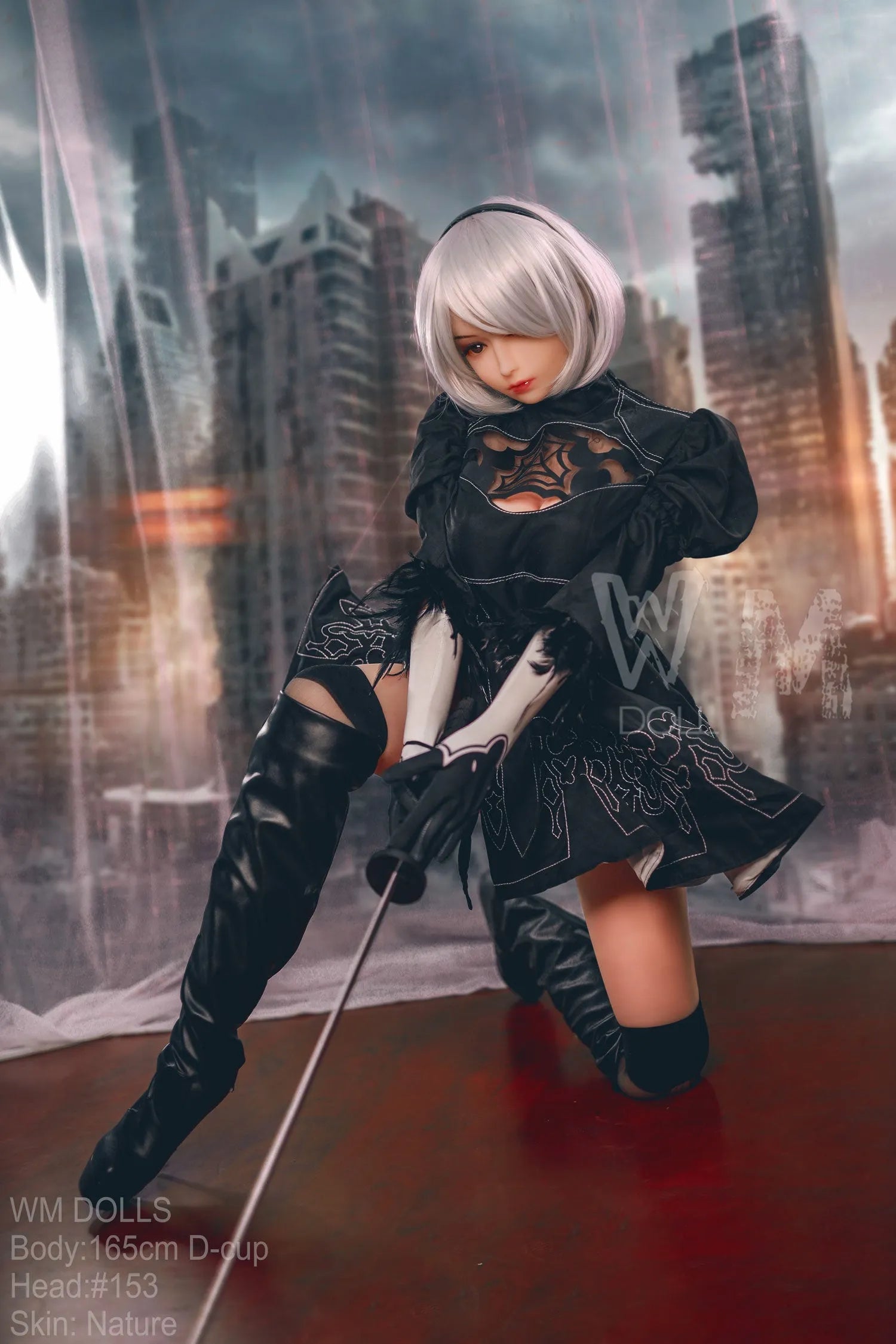 WM | 2B Anime 5ft 5/ 165cm D Cup Cosplay Sex Doll
