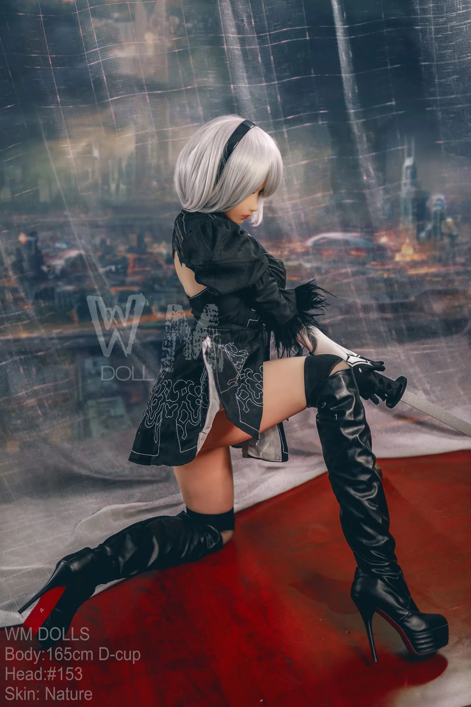 WM | 2B Anime 5ft 5/ 165cm D Cup Cosplay Sex Doll