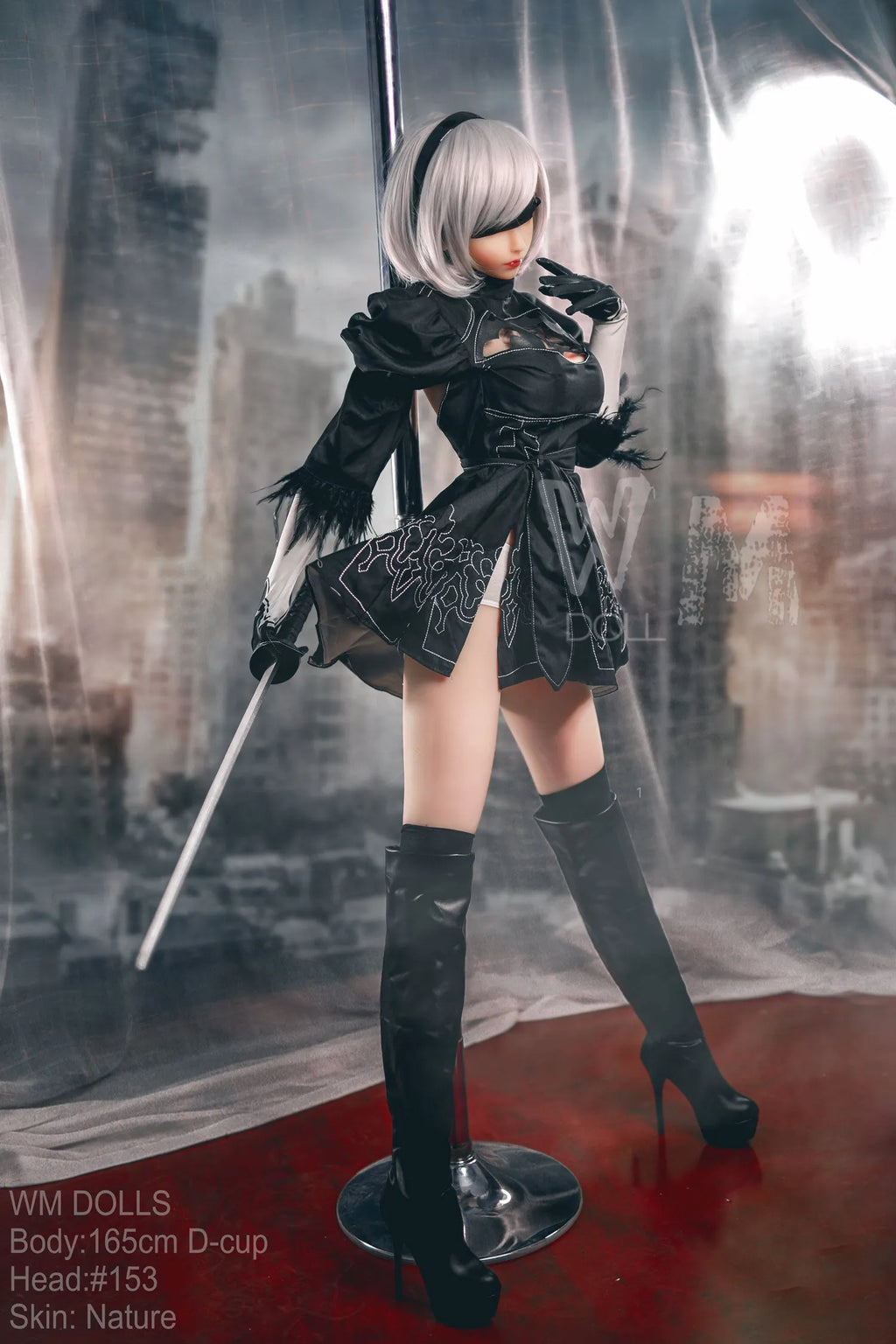 WM | 2B Anime 5ft 5/ 165cm D Cup Cosplay Sex Doll