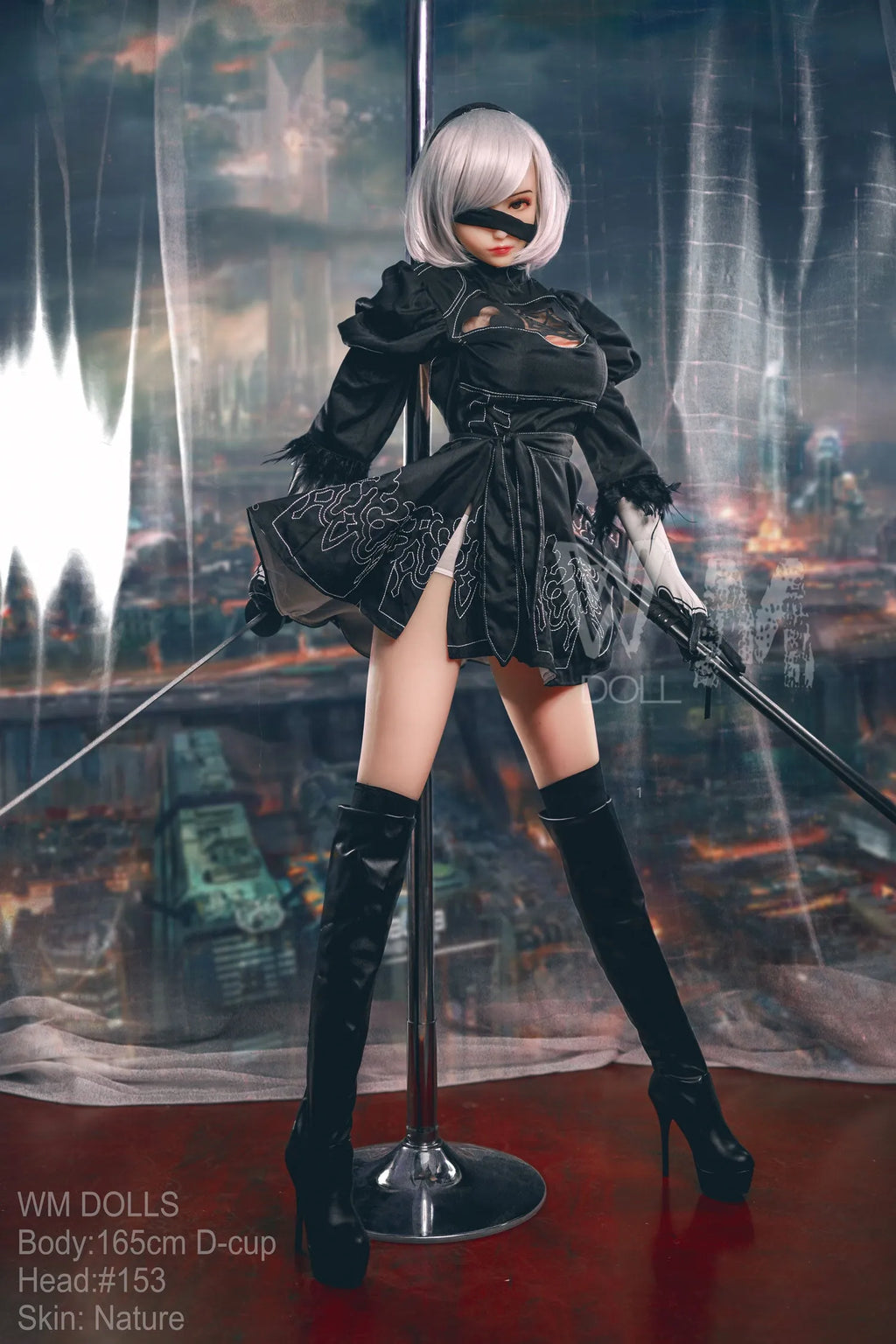 WM | 2B Anime 5ft 5/ 165cm D Cup Cosplay Sex Doll
