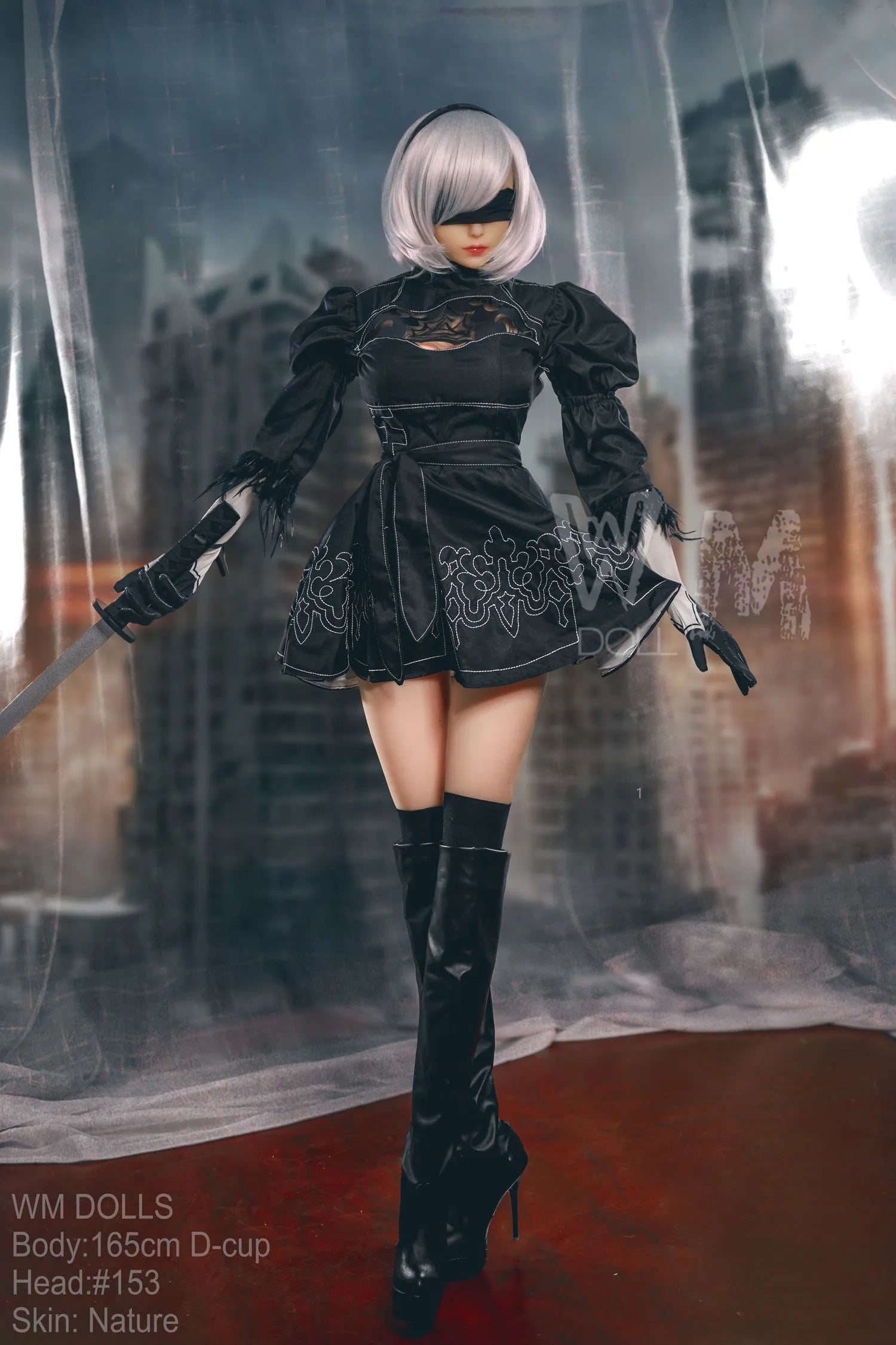 WM | 2B Anime 5ft 5/ 165cm D Cup Cosplay Sex Doll