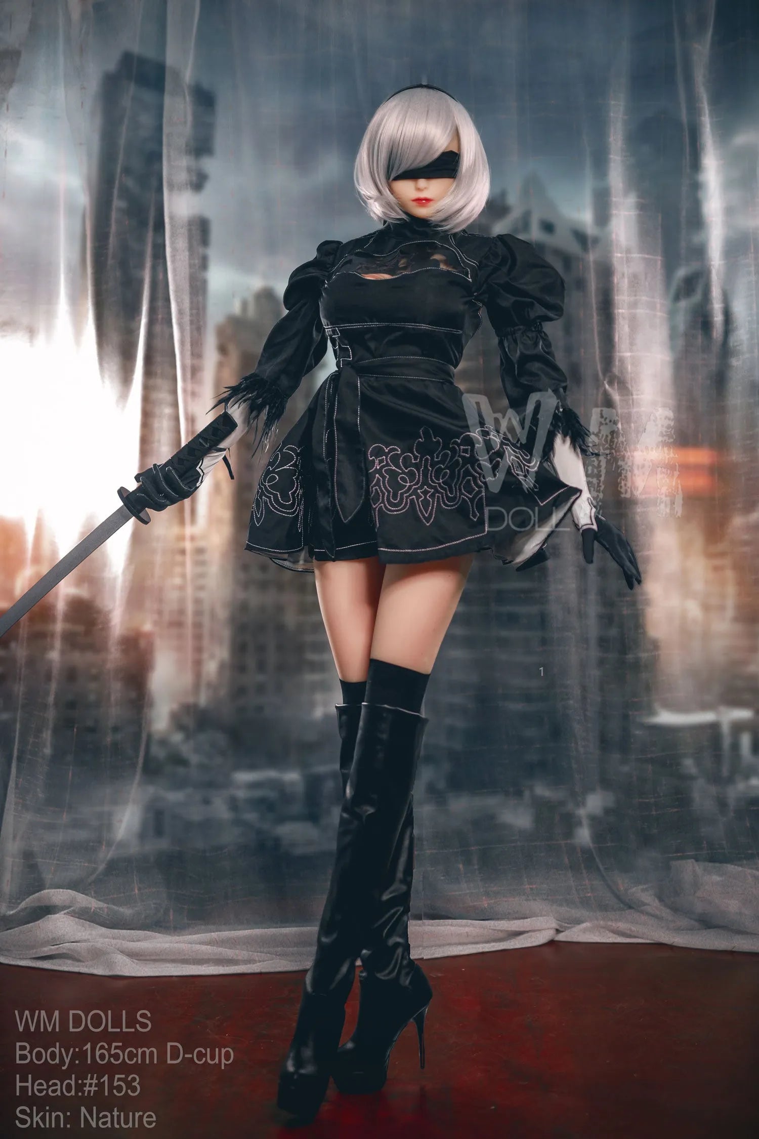 WM | 2B Anime 5ft 5/ 165cm D Cup Cosplay Sex Doll